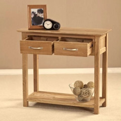 Cambridge Solid Oak Small Hall Table