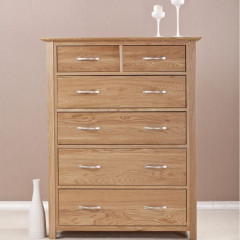 Cambridge Solid OAK 2+4 Drawers