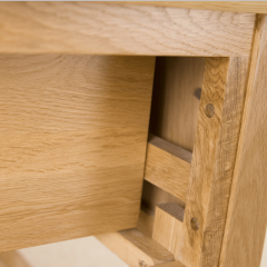 Cambridge Solid Oak Coffee Table With Drawers