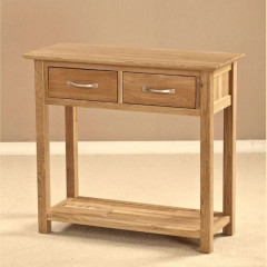 Cambridge Solid Oak Small Hall Table