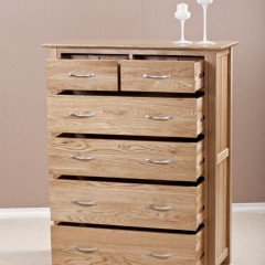 Cambridge Solid OAK 2+4 Drawers