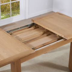 Original Country Oak Extenable Dining Table