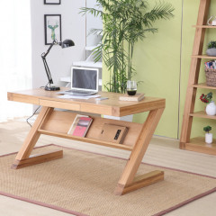 Zara Oak Small Study Desk